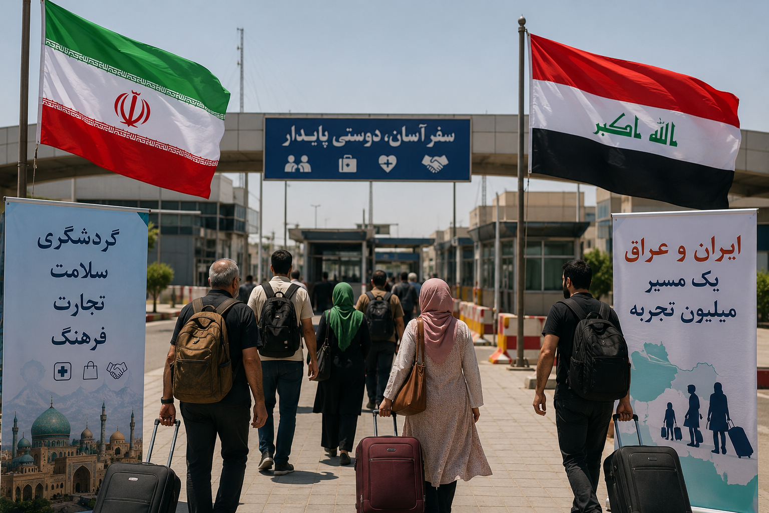 İran-Irak Turizminde Yeni Hedef: Karşılıklı 5 Milyon Turist
