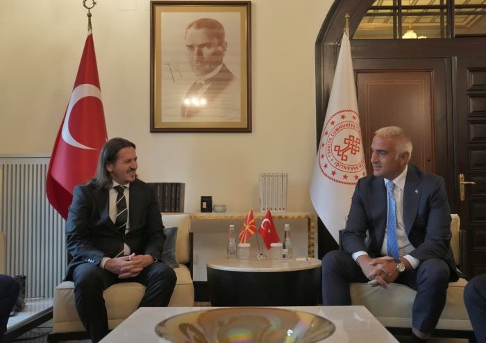 Türkiye İle Kuzey Makedonya Arasında Kültür Ve Turizm İş Birliği